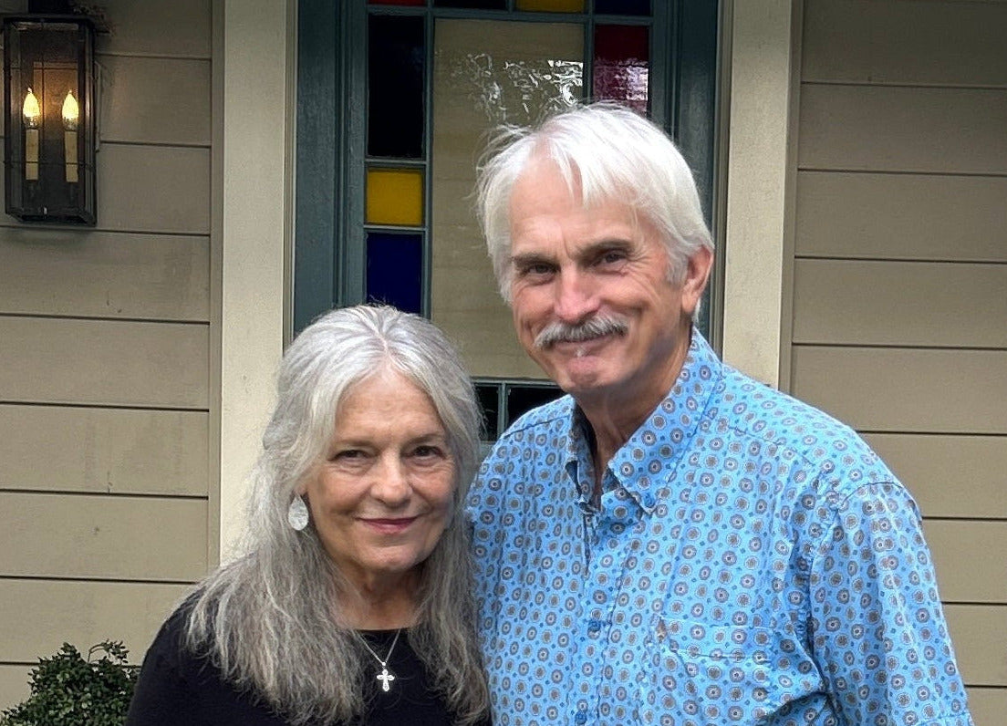 David and Paula at the front porch